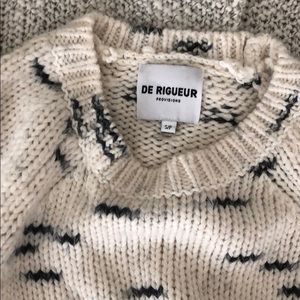 De Rigueur Provisions Knit Sweater